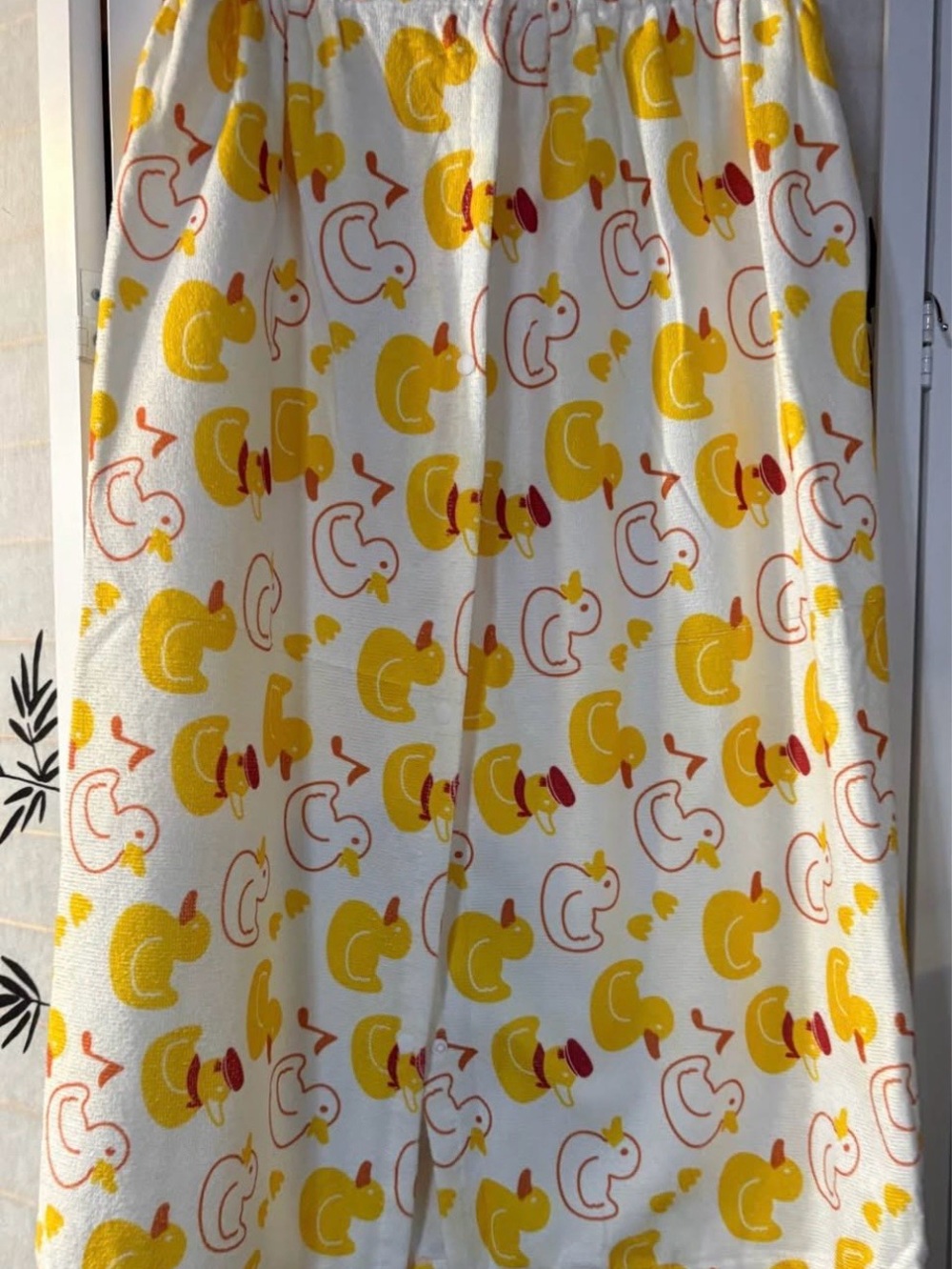 Rubber Duck Bath/Spa Wrap Towel